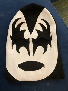 Gene Simmons KISS Demon Full Facemask Ski Hat 2010 Virtis Grind Glam Rock - Picture 1 of 5