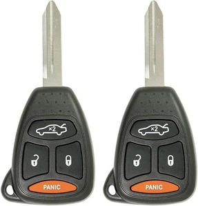 Keyless2Go Replacement for Keyless Remote Head Key Fob 4 Button KOBDT04A and... - Picture 1 of 6
