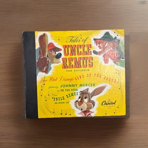 1947 Tales of Uncle Remus Disney Song of the South 3x78 RPM Capitol DC-116 Rare - Picture 1 of 8