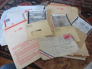Sailors WWII Scrapbook letters orders USS Maumee A02