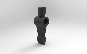 Ullrich-Sport Tischfussball Kicker Figur "Soccer Pro mit Gewicht - schwarz" - Bild 1 von 1