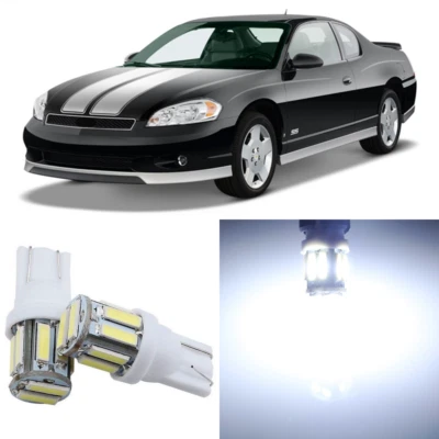 11 超亮白色内部 LED 灯套装适用于 2000 - 2007 雪佛兰蒙特卡罗 — 第 1/4 张图片