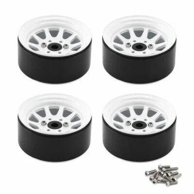 4pcs/Set Tires and Wheel Rims 12mm Hub Foam Inserts For 1:10 RC Off Road Car Yl - Image 1 of 4