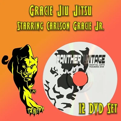 Gracie Jiu Jitsu Advanced Black Belt Series and Self-Defense (12 DVD Set) - Image 1 of 4