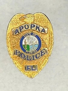 Apopka Police Florida FL Lapel Pin Tie Tac - Picture 1 of 2