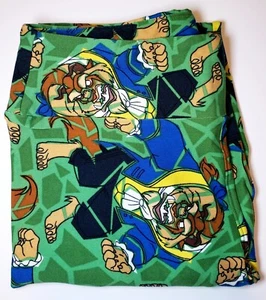 Leggings verdi LuLaRoe OS BEAST Disney La Bella e la Bestia taglia unica (taglia 2-10) - Foto 1 di 7