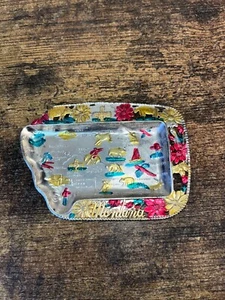 Vintage Montana State Souvenir Metal Tin Ashtray, made in Japan - Picture 1 of 1