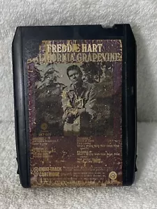 Freddie Hart California Grapevine 8 track - Imagen 1 de 4