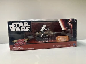 Air Hogs Star Wars Remote Control Speeder Bike - Unopened, Dented Box - Picture 1 of 12