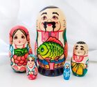 Ukrainian Family Matrioshka, Matryoshka nesting doll, Stacking dolls, Babushka