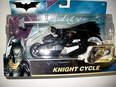 Batman Caballero Oscuro Ciclo Juguete Mattel Ciclo Vehículo WB Película Acción Coleccionable 08 Foto 1 de 4