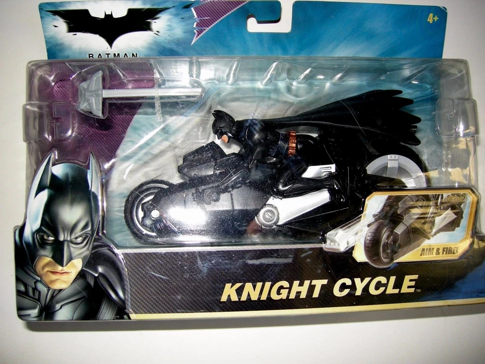 2008 Mattel Dark Knight Batman Batcycle