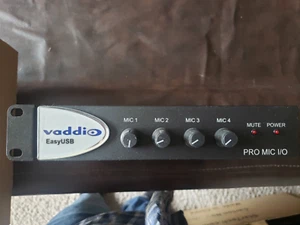 Vaddio EasyUSB PRO MIC I/O - 998-8520-000 Schnittstelle 4-Kanal professionelles Mikrofon - Bild 1 von 4