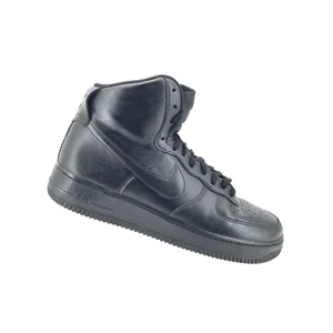 Size 11 - Nike Air Force 1 High '07 Triple Black Basketball Shoes CW2290-001 - Picture 1 of 9