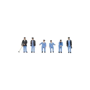 Bachmann 36-407 OO Gauge 1950s Train Crew Figures