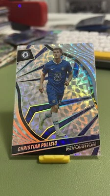 2022-23 Panini Revolution Premier League Christian Pulisic Kaleido 04/15 Chelsea - Image 1 of 2