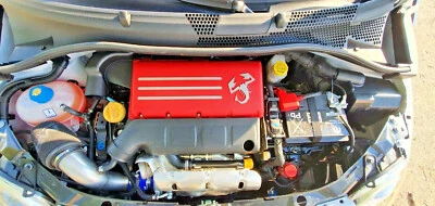 Kit Aspirazione diretta alta IHI Fiat 500 595 Abarth Filtro cono acciaio INOX - Bild 1 von 4