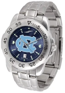Sun Time Men's Licensed Collegiate Team Sport Steel Ano Watch (Pick Your Team) - Picture 1 of 79