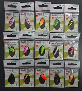 Balzer Trout Attack Pro Staff Series Spoons Catcher 2,0g UV 15 Farben 2,7cm NEW - Bild 1 von 31