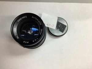 Hanimex 28mm f/2.8 Automatic MC Wide Angle Prime Lens Pentax M42 (Screw) Mount - Picture 1 of 3