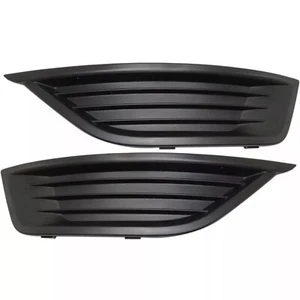 Ford Taurus For 2013-2019 Front Driver & Passenger Fog Light Cover Black Side 2P - Picture 1 of 11