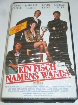 MGM - Ein Fisch Namens Wanda - VHS/Komödie/Jamie Lee Curtis/Kevin Kline - Bild 1 von 2