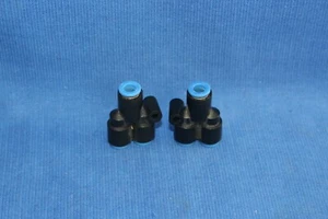 SMC KQ2-U-06-00A fitting 6 mm (New, Lot of 2) - Picture 1 of 2