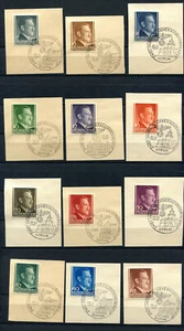 Generalgouvernement WW II : Hitler set from 1941 - special fancy cancels - CTO - Imagen 1 de 1