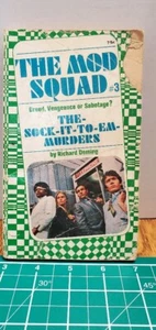 The Mod Squad #3 The Sock It To Em Murders Richard Deming Paperback Book 1968 - Picture 1 of 4