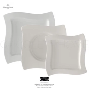 Villeroy & Boch - New Wave - 4 Piani + 4 Fondi + 4 Frutta/dessert - Rivenditore - Imagen 1 de 7