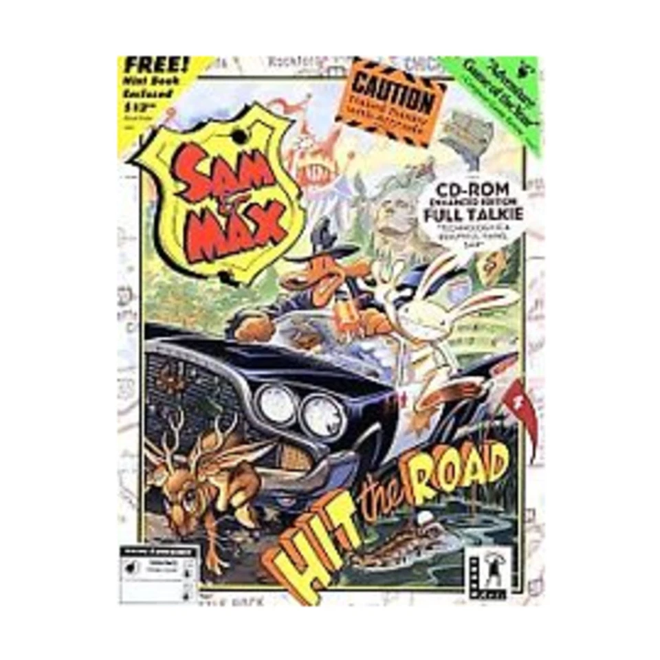 Lucasfilm Computer Game Sam & Max - Hit the Road VG/EX - Image 1 of 1