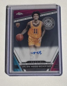 Jalen Hood-Schifino AUTO~RC Topps Chrome 2023-24 Certified Rookie Autograph SP - Picture 1 of 2