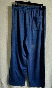 Pigiama Nautica fondo blu/nero stampa pied de poule coulisse vita uomo medio - Foto 1 di 4