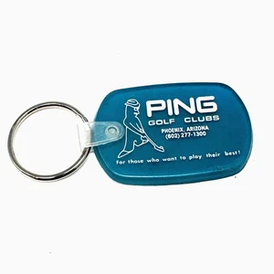 Vintage Teal Ping Golf Keychain for those who want to play their best! Ping Man - Picture 1 of 2