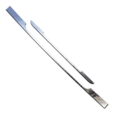 2p Stainless 2 1/2' Trunk Lid Accent fits 2001-2005 BMW 325i 2D by Luxury FX - Image 1 of 4