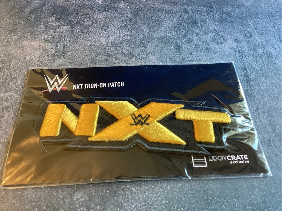 NXT Embroidered Iron-on Patch | Loot Crate WWE Slam Crate Exclusive - Lot #GG125 - Image 1 of 1