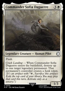 1x Commander Sofia Daguerre - NM - Fallout - SPARROW MAGIC mtg - Picture 1 of 1