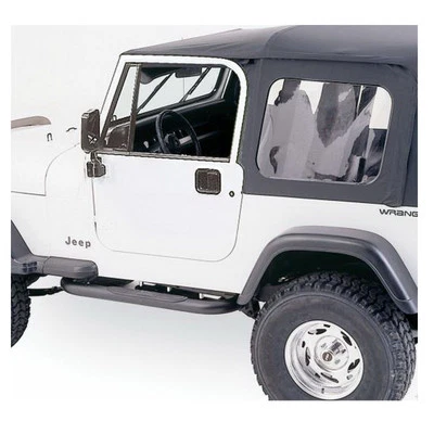 Rampage 68035 Black Diamond Complete Set Soft Top w/ Frame for 87-95 Wrangler YJ Foto 1 de 3