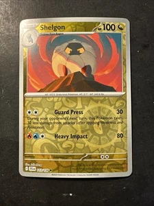 2024 Pokemon Journey Together Reverse Holographic Holo Foil Shelgon 113 /159 - Picture 1 of 2