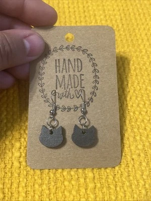 Pendientes Gato Negro NUEVO Pequeños  Foto 1 de 4