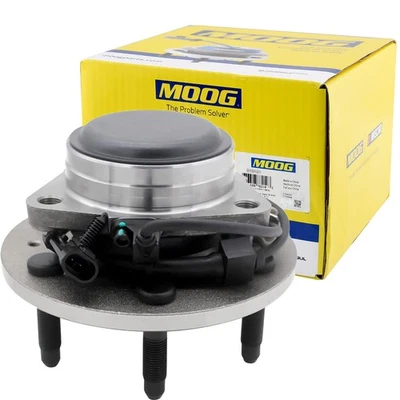 Rolamento de cubo de roda dianteira 2WD MOOG para Chevy Express Silverado Sierra 1500 HD 6Lug - Imagem 1 de 4