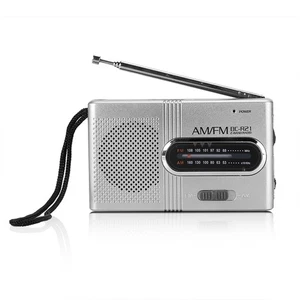 Mini altavoces estéreo radio AM/FM portátiles universales BC-R21 receptor reproductor de música - Imagen 1 de 8