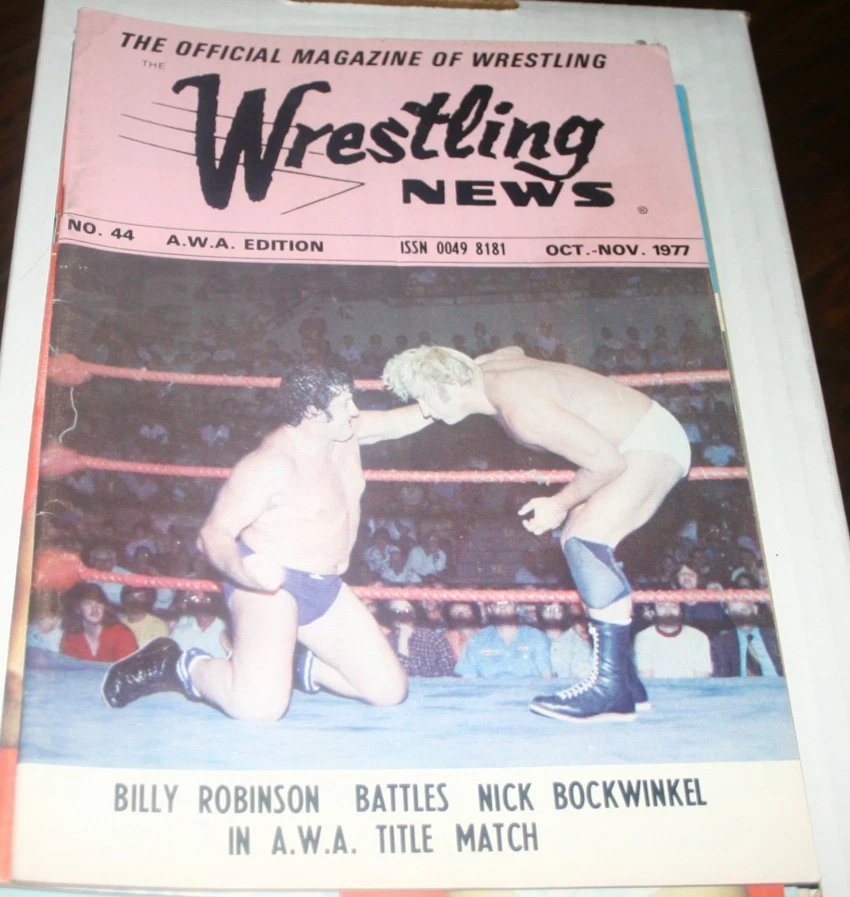 Wrestling News ЖУРНАЛ ОКТЯБРЬ-НОЯБРЬ 1977 ОЖИДАЕМОЕ ИЗДАНИЕ НИК БОКВИНКЛ - Изображение 1 из 1