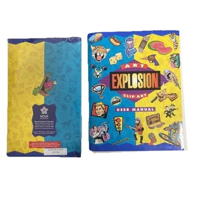 Nova - Arte Explosión 200.000 imágenes biblioteca clip art en 8 CD-ROM c-2001 Foto 1 de 4