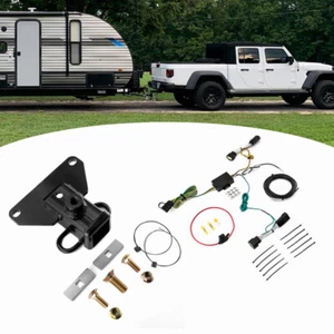 for 2020-2025 Jeep Gladiator JT , Tow Trailer Hitch 2" Receiver Wiring Kit - Picture 1 of 12