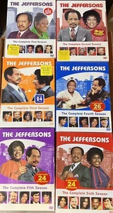The Jeffersons Season 1 2 3 4 5 6 Complete Series DVD Box Set Lot - Imagen 1 de 3