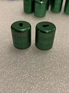 2-pack Novent Refrigerant Locking Cap 1/4" (does NOT include key) NEW - Picture 1 of 5