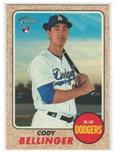 2017 Topps Heritage Cody Bellinger Rookie Card - Picture 1 of 1
