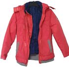 Weatherproof 3 in 1 Girls Jacket removable Hood Liner & Warm Layers Size L 10-12