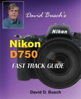 David Busch David Busch&#39;s Nikon D750 Fast Track Guide (Paperback)